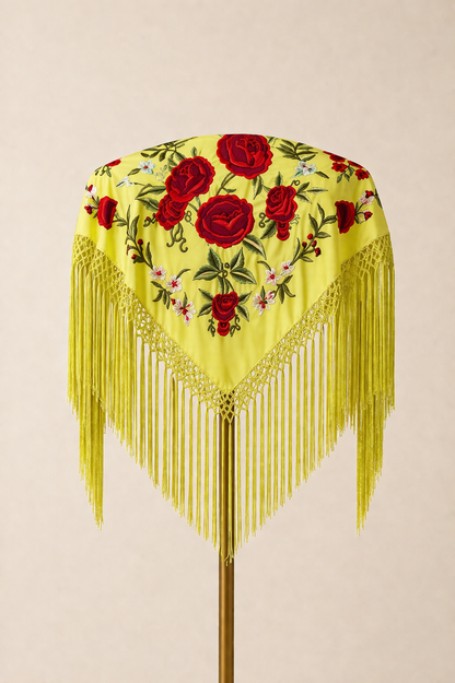 MANTÓN FLAMENCA BINIBECA LIMA