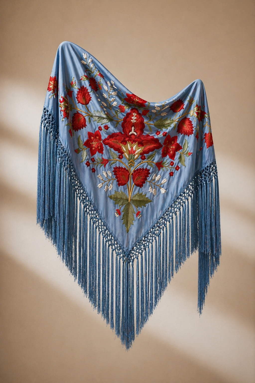MANTÓN FLAMENCA BINIBECA DUCADO