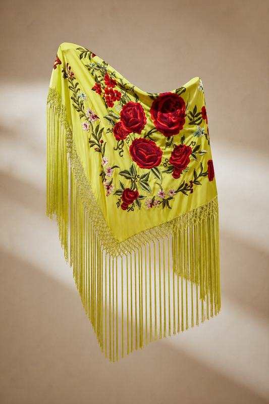 MANTÓN FLAMENCA BINIBECA LIMA