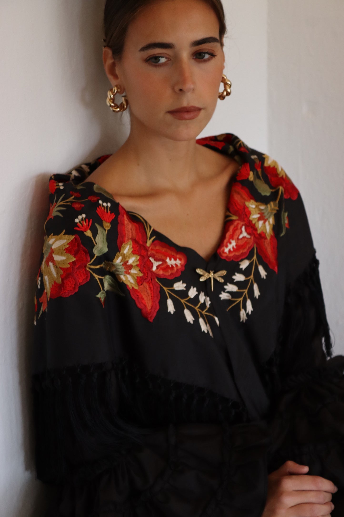 manton de flamenca para la feria