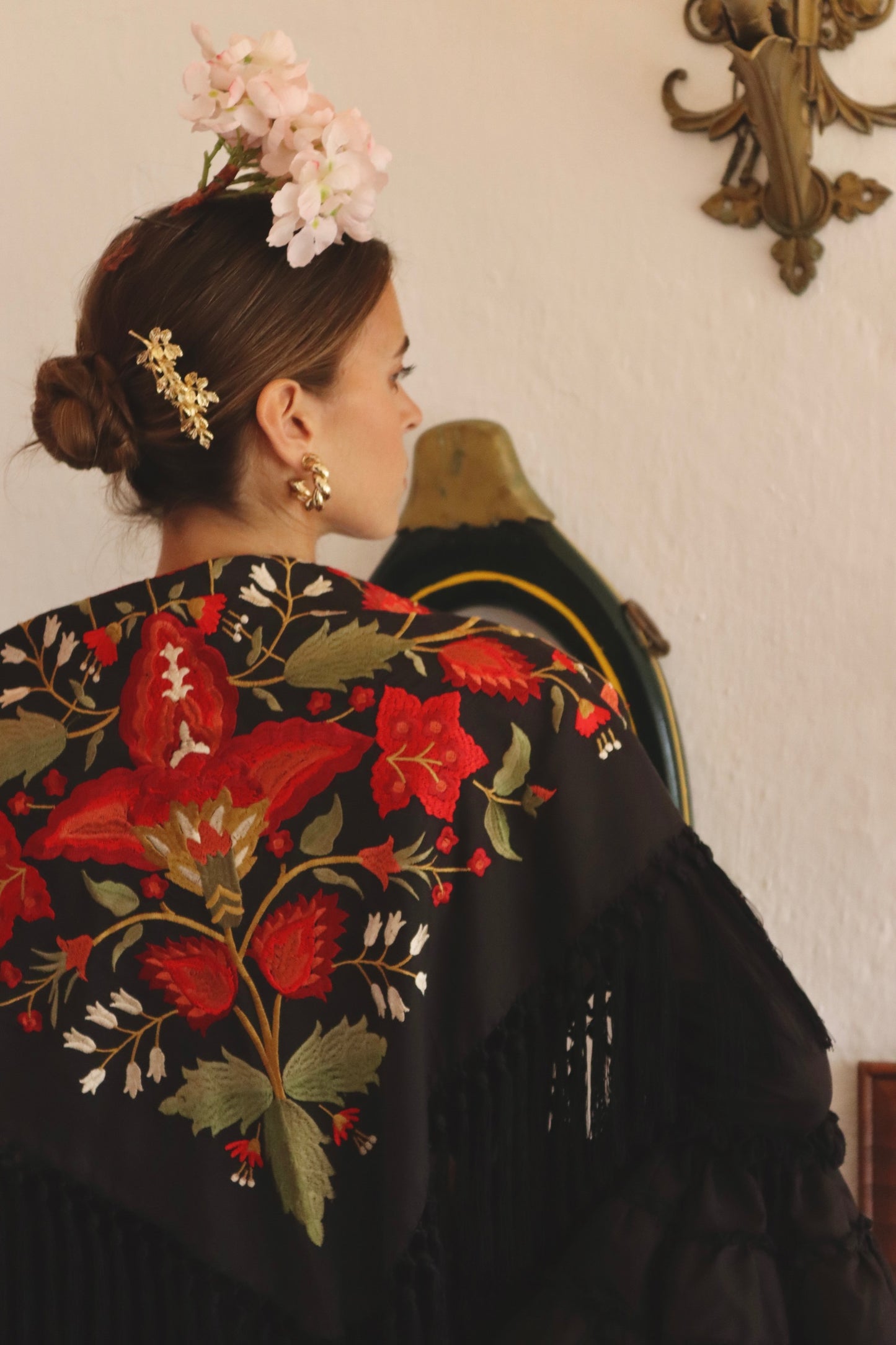 manton de flamenca para la feria